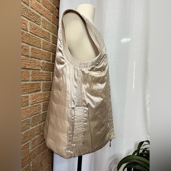 Lafayette 148 New York Conlon Reversible Puffer DOWN filled Vest - Retail $448 - Picture 11 of 15